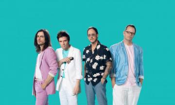 Teal Album Wallpaper Weezer