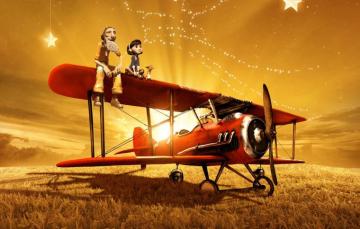 Wallpaper Girl Fox Fantasy Sky Stars Sun The Old