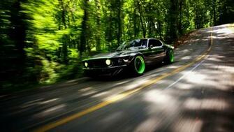 Ford Mustang Racing Car HD Wallpaper Stylish