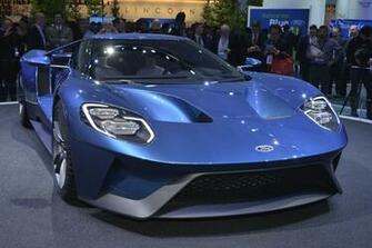 Ford Gt At Naias Front Photo Blue Oval Supercar Size