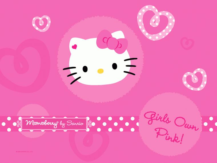 Hello Kitty Wallpaper For Computer Desktop Pink
