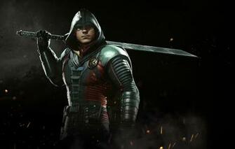 Wallpaper Sword Game Robin Netherrealm Studios Injustice