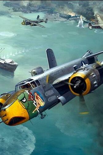 Military North American B Mitchell Wallpaper Id