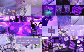 Enjoy The Beauty Of This Lavender Aesthetic Laptop