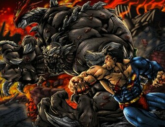 Superman Doomday Re By Siriussteve