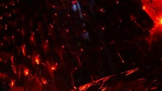 Abstract Red Shiny Glowing