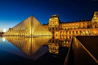 Louvre Museum HD Wallpaper