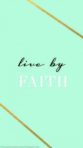Mint Gold Phone Background Wallpaper Live By Faith Quotes
