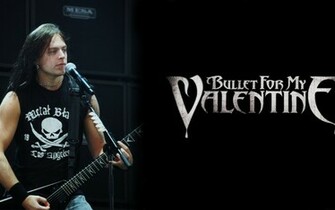 Bullet For My Valentine Logo Wallpaper Grasscloth