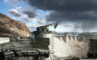 Fallout New Vegas Hoover Dam Concept Art 4k HD Desktop