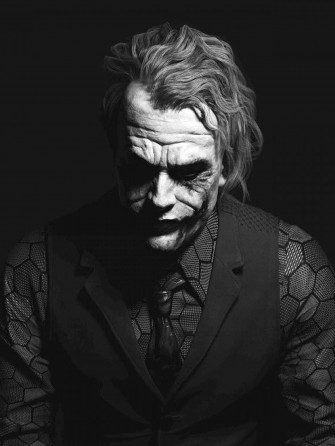 The Joker Black And White 4k Ultra HD Mobile Wallpaper