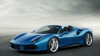 Ferrari Spider Blue 4k Wallpaper 488spider