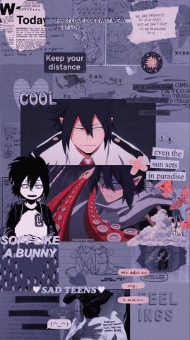 Amajiki Aesthetic Purple In Hero Wallpaper Cute Anime