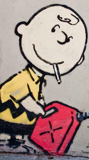 Interesting Graffiti iPhone Wallpaper HD