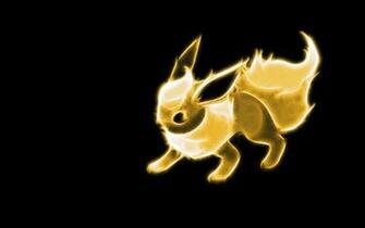 Pokemon Flareon Wallpaper Black