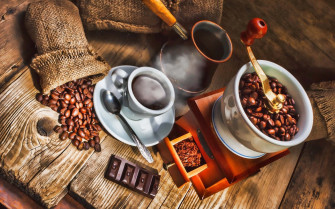 Coffee Background Wallpaper