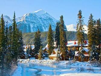 Sunny Winter Day Wallpaper