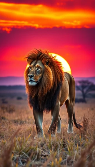 Lion Phone Wallpaper