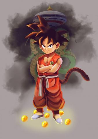 Top Best Kid Goku iPhone Wallpaper