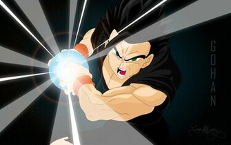 Gohan Kamehameha Wallpaper By Spartan1028