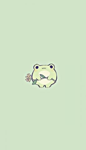 Abigail Arevalo On Wallpaper In Frog Cute