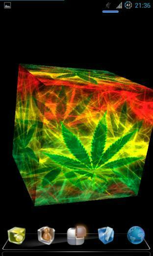 Marijuana Live Wallpaper 3d Screenshot