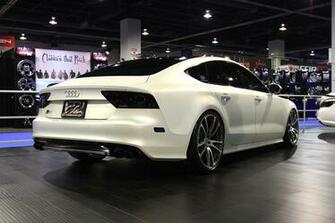 White Audi A7 Wallpaper