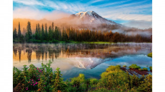 Spring In The Mountains Wallpaper