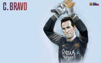 Claudio Bravo Por Chayo60 Fc Barcelona Wallpaper