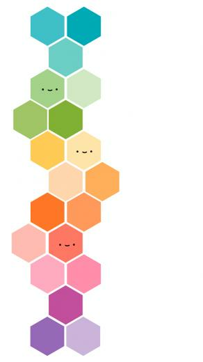 The iPhone Hexagons Wallpaper