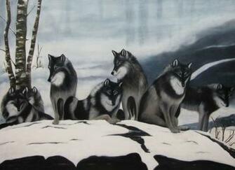 Wolf Pack Wallpaper