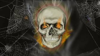 Dark Skull HD Wallpaper