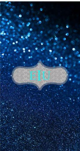 Go Eastern Bleed Blue Eiu Glitter Wallpaper