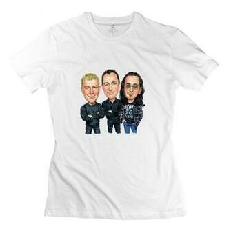 Rush Band T Shirts Women Image