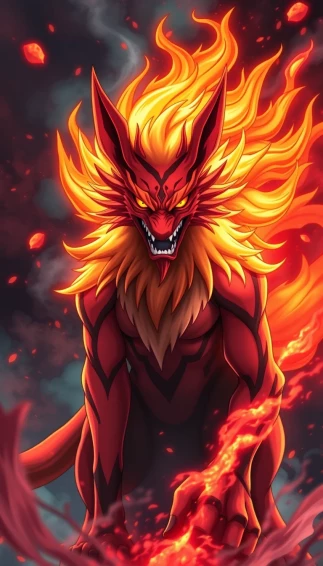 Kurama Naruto Phone Wallpaper