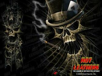 Pin Biker Skull Wolf Eagle Motorcycle Wallpaper And Computer On