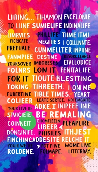 Life Text Wallpaper