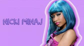 Nicki Blue Wig Wallpaper Minaj