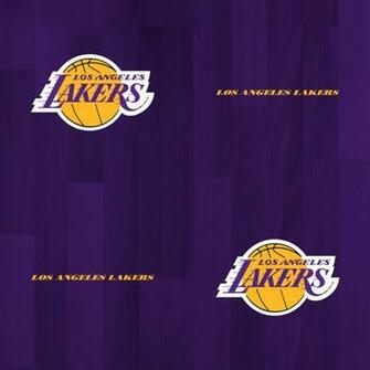 Los Angeles Lakers Hardwood Pattern Purple Officially