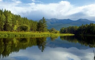 Autumn In Siberia Wallpaper