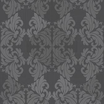Holden Decor Zena Black Wallpaper