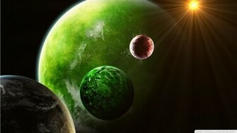 Green Planet HD Wallpaper Res Desktopas