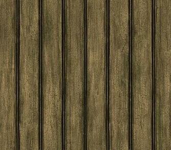 Interior Place Green Wainscoting Faux Wallpaper