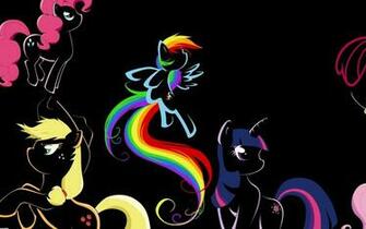 My Little Pony Fluttershy Rainbow Dash Twilight Sparkle Apple Bloom
