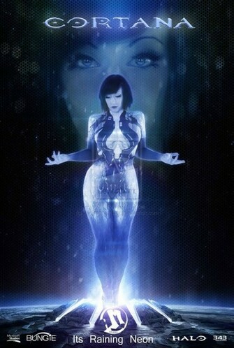 Pin Halo Cortana Wallpaper Dark By Beorn