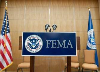 File Fema Logo On The Podium District Of Columbia
