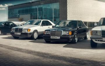 Wallpaper Auto Machine Mercedes W123 W124 Mikhail