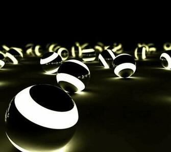 Cgi Balls 3d Wallpaper