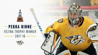 Nashville Predators On Pekka Rinne Wins The Vezina