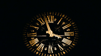 Wallpaper Id Clock Time Church And Dark HD 4k